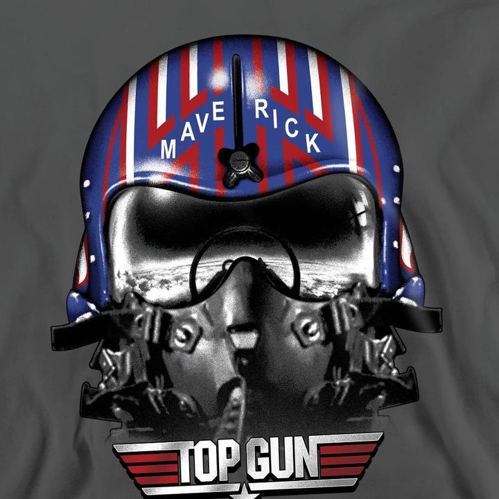 Actual product image Top Gun Unisex Adult Maverick Helmet Sweatshirt (S)