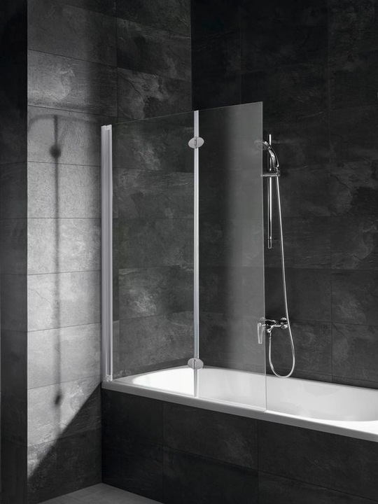 Actual product image Schulte Bath screen with 2 panels Komfort