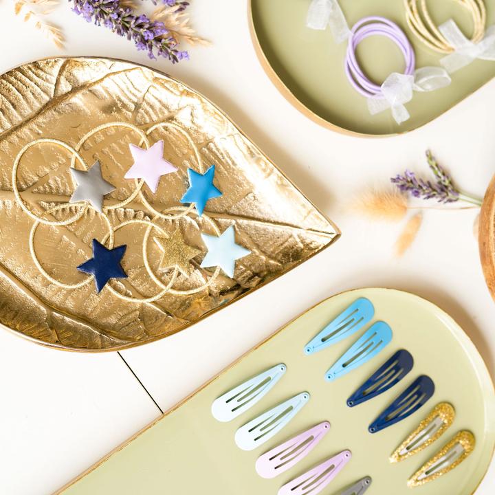 Image du produit Papierdrachen 48 barrettes & élastiques à cheveux - Licorne (Élastiques à cheveux)