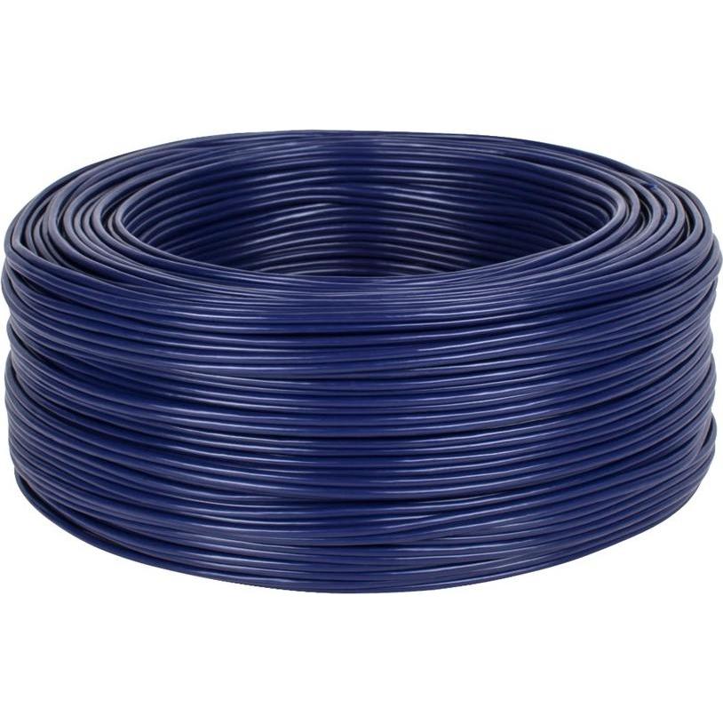 INNE LP KAB0204 Kabel 2 x RCA - 3 mm blau (0.22 m), Audio Kabel