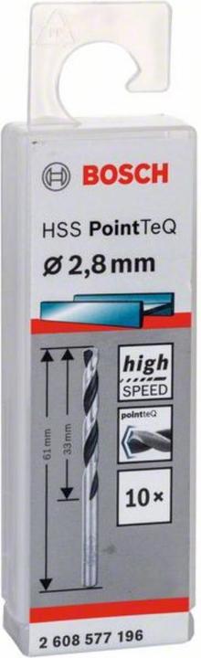 Actual product image Bosch Professional Zubehör HSS twist drill PointTeQ (2.8 mm)