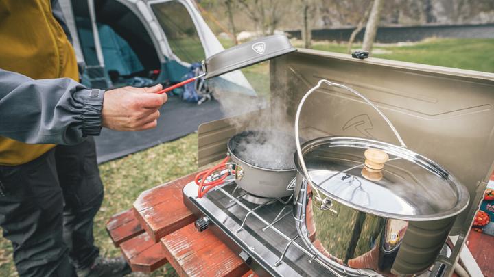 Actual product image Robens Fire Hornet Basecamp gas cooker