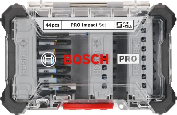 Actual product image Bosch Professional Zubehör PRO Impact Schrauberbit-Set (PH1, PH2, PH2R, PH3, T10, T15, T20, T25, T30, T40)