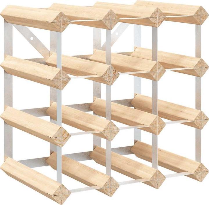 Actual product image vidaXL Dorkas (32.5 x 22.5 x 32.5 cm, 12 bottles)