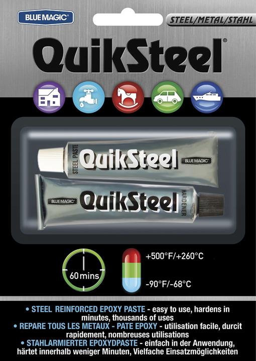 Actual product image Quiksteel Two-component adhesive 17002EU 72 g (72 g)