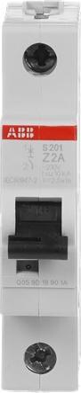 Actual product image ABB S201-Z2