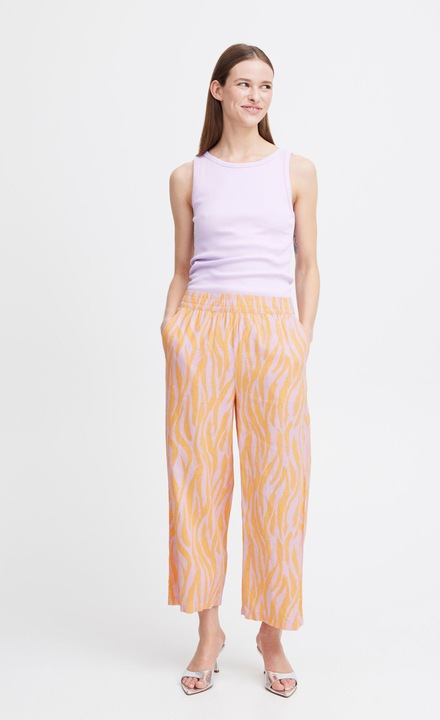Actual product image B.young BYFALAKKA CROP PANTS 20813083 (42)