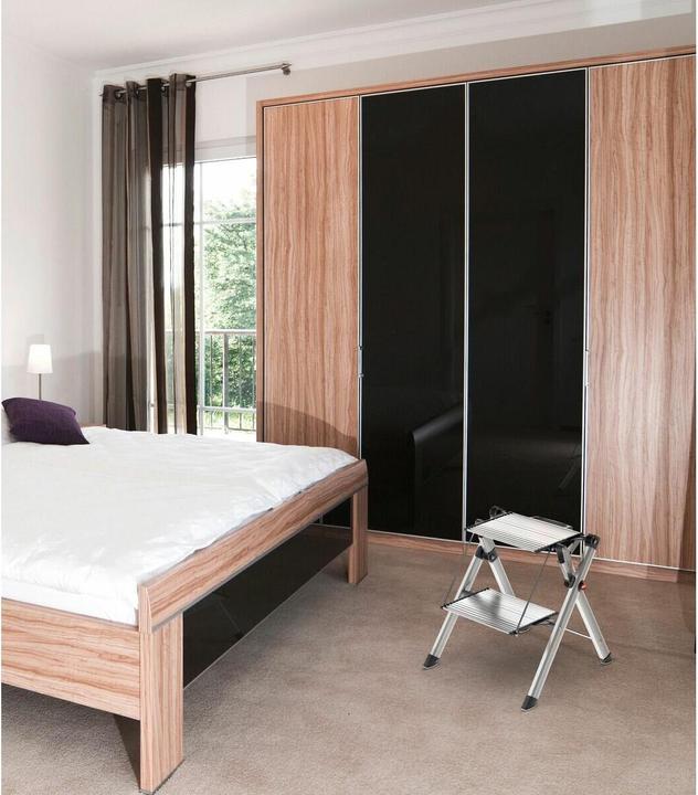 Productafbeelding Hailo MK80 ComfortLine, comforttrap, 2 treden (Trapladder, 46 cm)