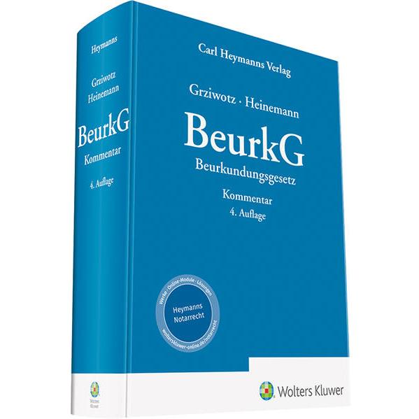 BeurkG - Beurkundungsgesetz, Schulbücher von Herbert Grziwotz, Jörn Heinemann, Konstantin Sauer