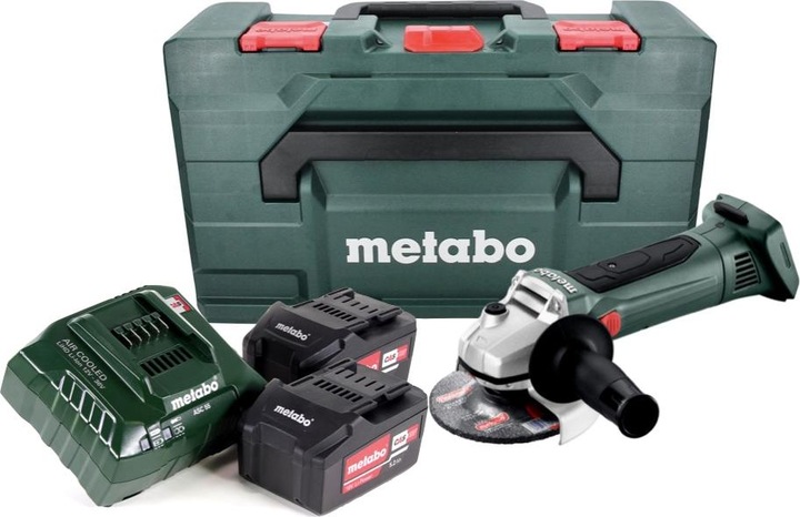 Produktbild Metabo W18 LTX 125 (2 x 5.2 Ah) (125 mm)