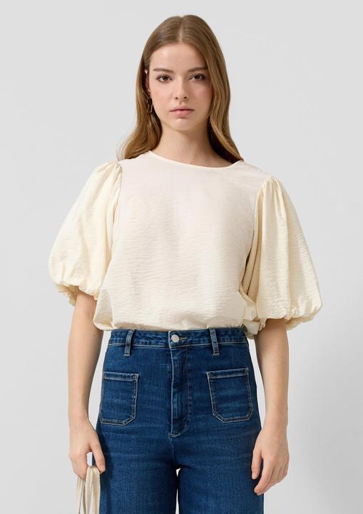 Immagine prodotto s.Oliver Kurzarmbluse mit voluminösem Puffarm (44)