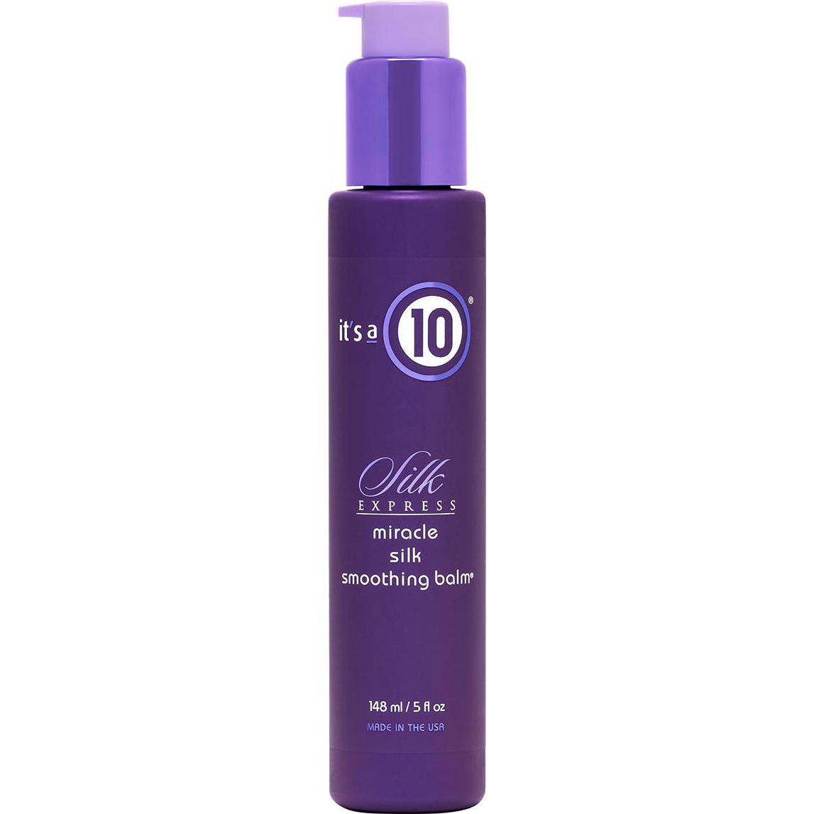 It's A 10, Mousse per capelli, Miracle Silk Smoothing Balm (148 ml, Agente schiumogeno)