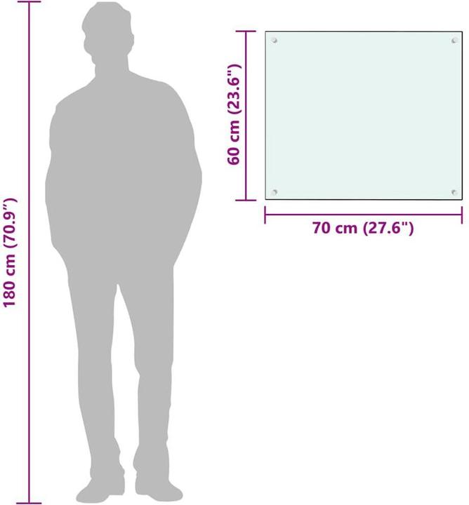 Image du produit vidaXL Küchenrückwand