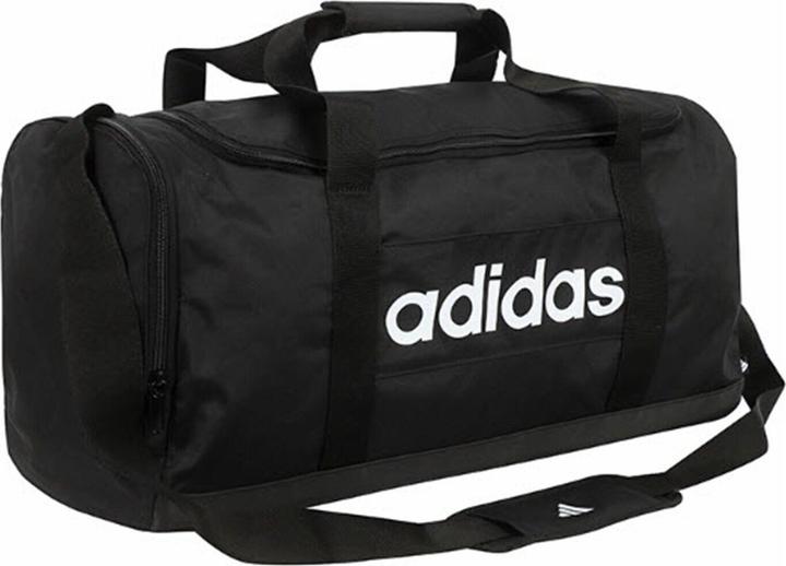 Actual product image Adidas LINEAR Duffel MEDIUM, unisex adult sports bag, black, 39.8 L - JD9555 (39.80 l)