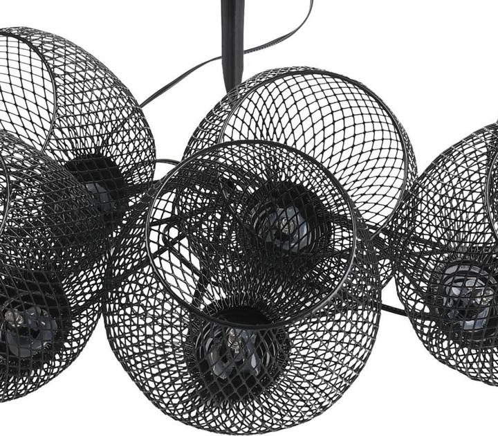 Produktbild EGLO 48964 Z SOLAR LED 8-fach Gartenleuchte 8x0,06W Ø100mm Schwarz warmweiss (3 m)