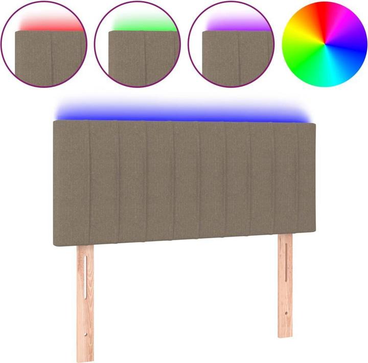 Produktbild vidaXL LED Kopfteil (90 x 5 x 88 cm)
