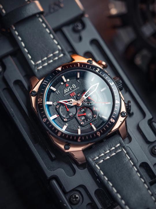 Actual product image AVI-8 AV-4100-06 (Chronograph)