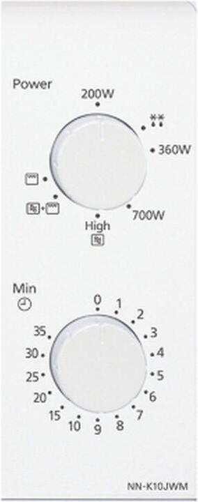 Produktbild Panasonic NN-K10JWMEPG Mikrowelle (20 l)