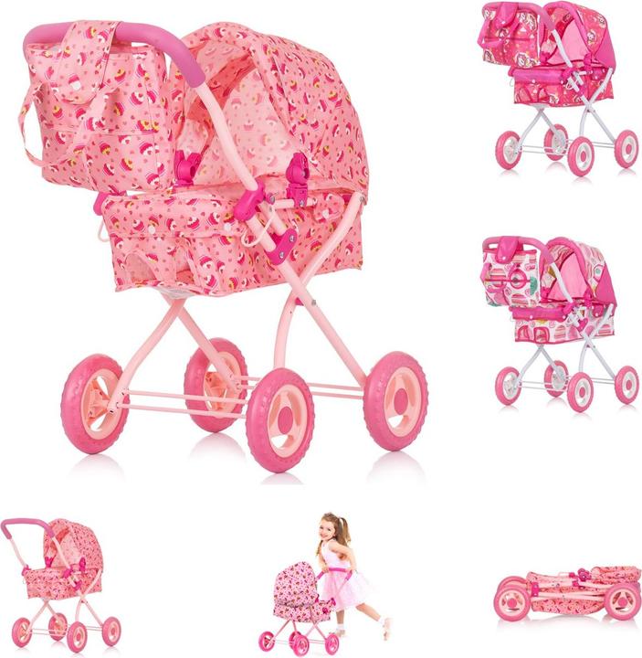 Chipolino Puppenwagen Emily Tasche