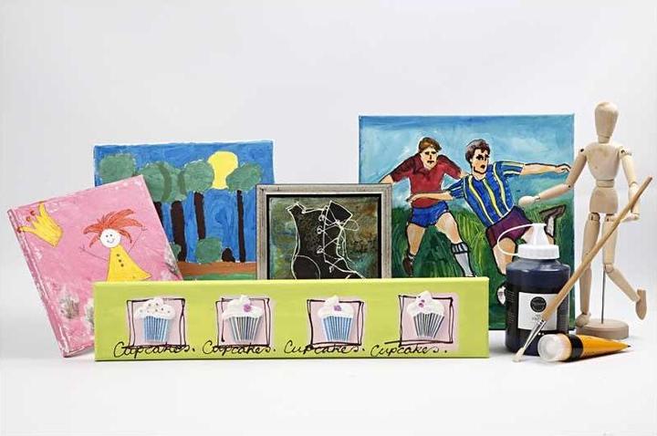 Produktbild Creativ Company Keilrahmen 15 x 15 cm, Weiss, 80 Stück (15 x 1.60 cm)