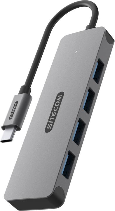 Actual product image Sitecom CN-5009 USB-C to 4x USB-A hub (USB-C, 4 Ports)