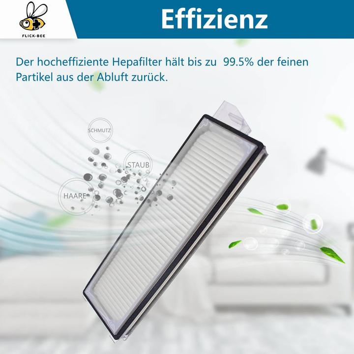 Produktbild Flickbee HEPA-Filter 2er Pack für Roborock S8 MaxV Ultra, S8 Max Ultra