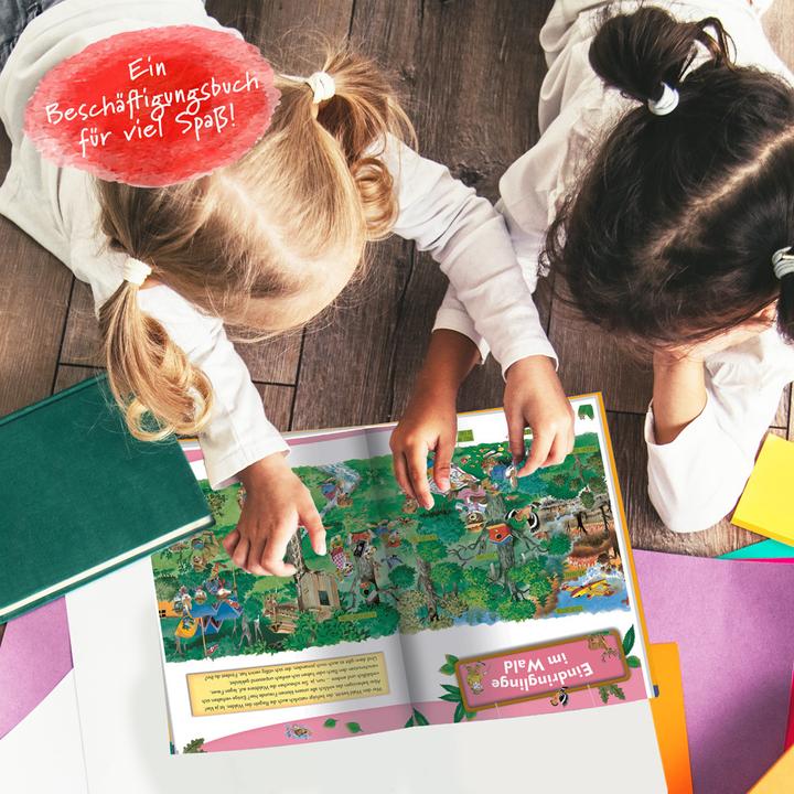 Produktbild Stickerbuch der Wald Geschichten Spiele Wissenswertes