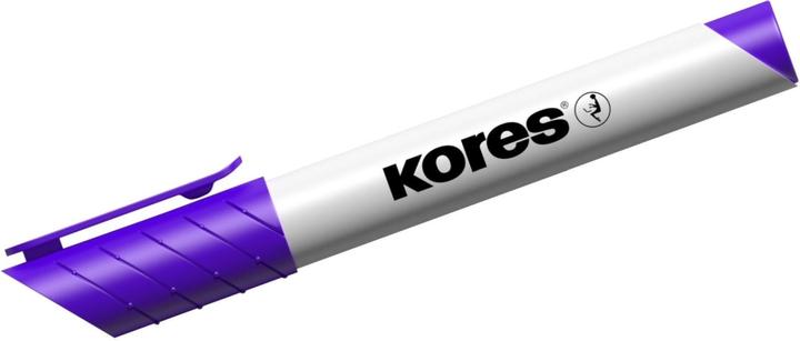Image du produit Kores Marqueur pour tableau blanc "K MARKER", pointe ogive, violet (1x)