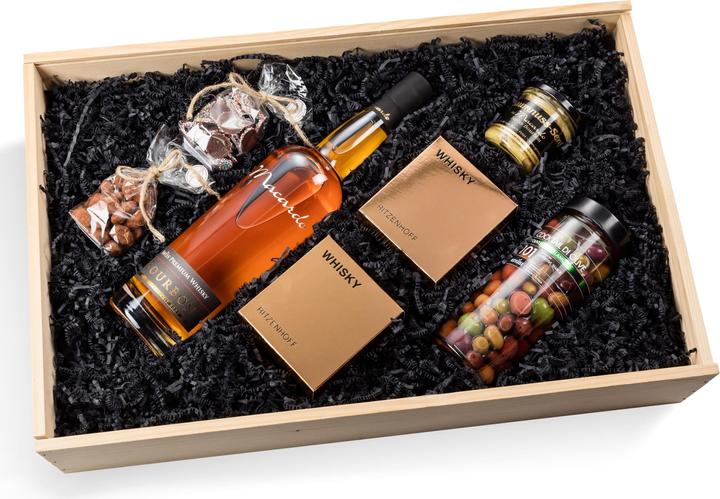 Geschenkkörbe CH Swiss Premium Whisky