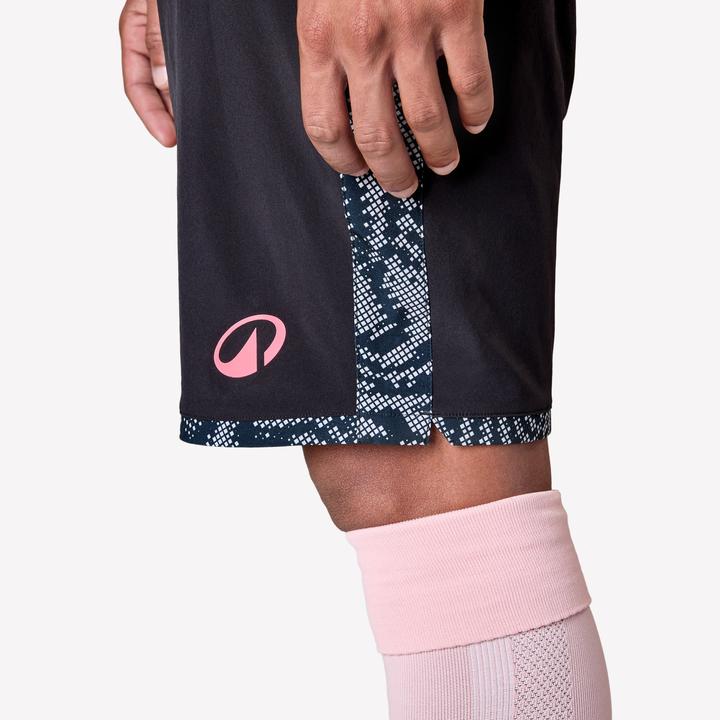 Produktbild Kipsta Damen/Herren Fussball Shorts - Viralto II Snake schwarz/grau (M)