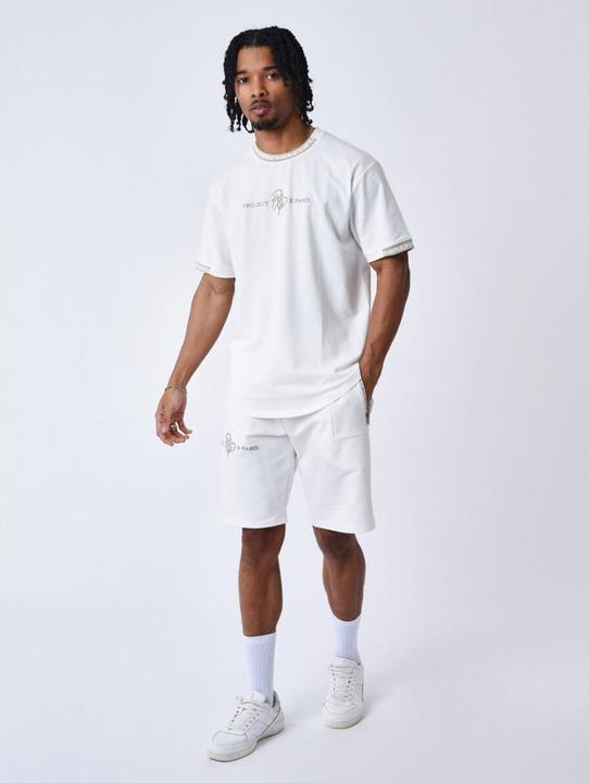 Immagine prodotto Project X Paris T-shirt con banda logo a contrasto (XS)