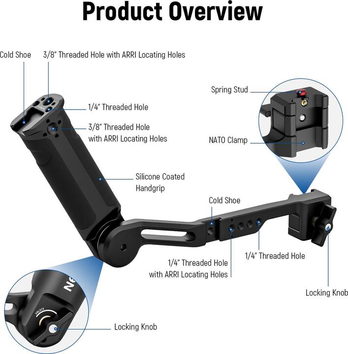 Actual product image Neewer Gimbal Sling Handgrip (Gimbal handle)