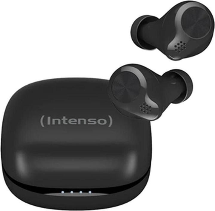 Image du produit Intenso Buds Micro - TWS True Wireless Headphones T200 avec mode jeu et jusqu'à 25 heures de lecture de (Pas de réduction du bruit, 6.50 h, Sans fil)