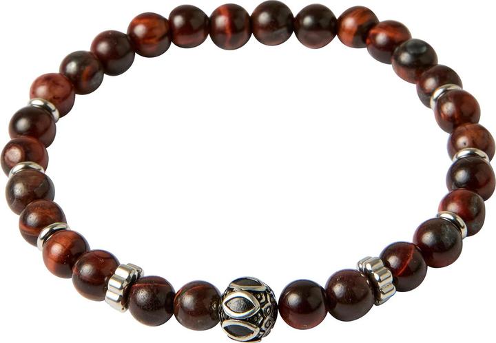 Joe Browns Elasticated Agate Beaded Bracelet (12.50 cm, Edelstahl und Realsteine)