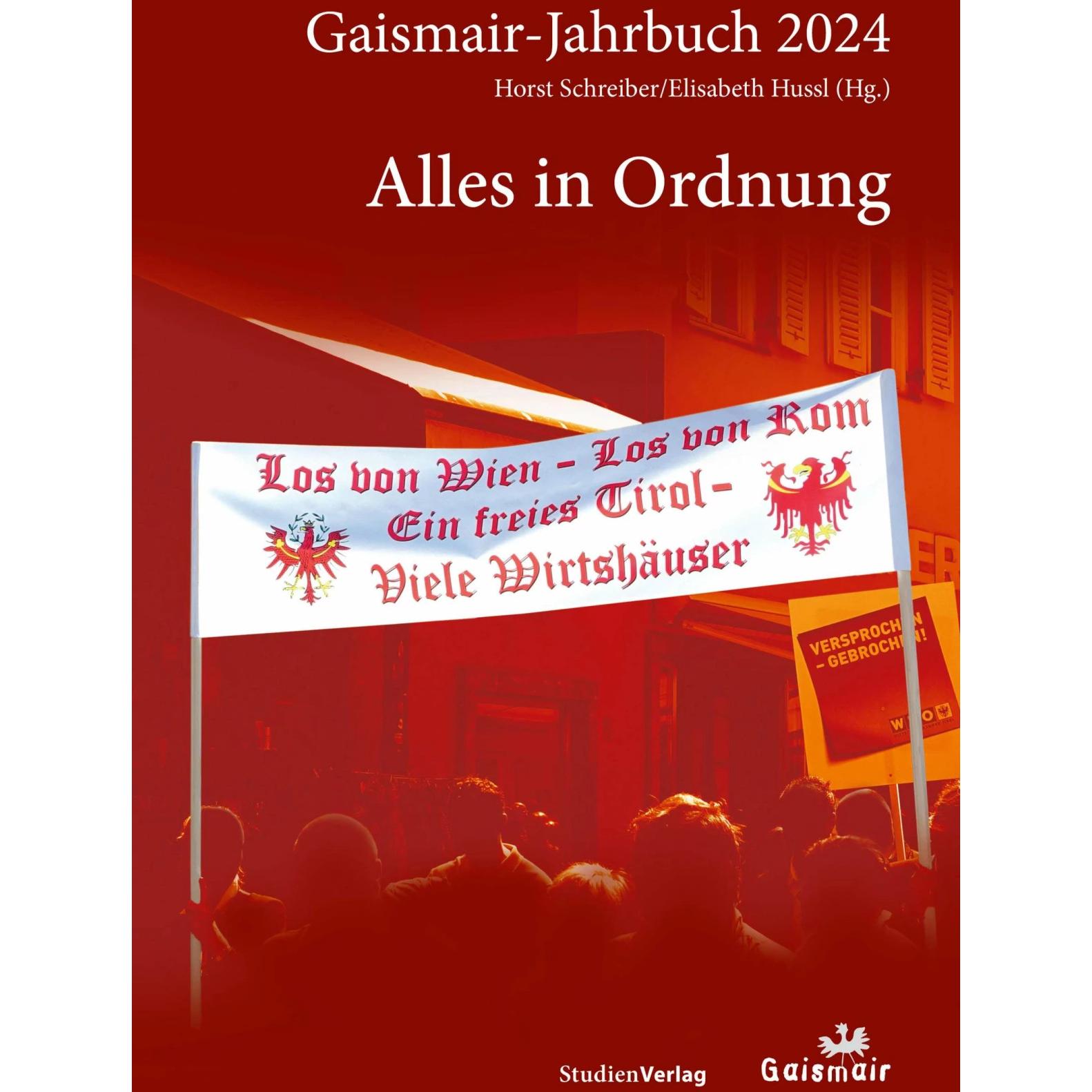 Alles in Ordnung, Fachbücher von Horst Schreiber, Elisabeth Hussl