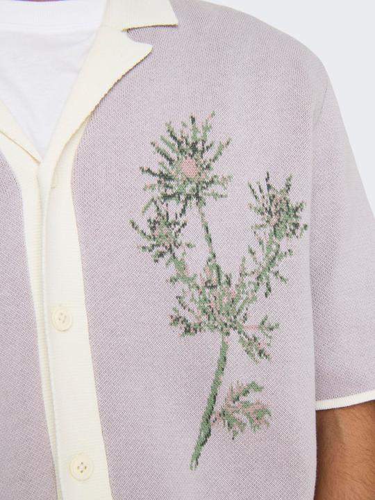 Produktbild Only & Sons ONSRUN Gestricktes Polo-Hemd Strickpullover (L)