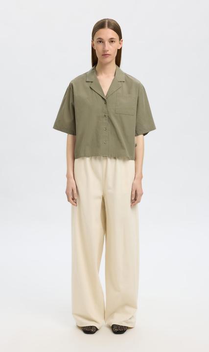 Immagine prodotto Selected Kurzarm Crop-Bluse (38)