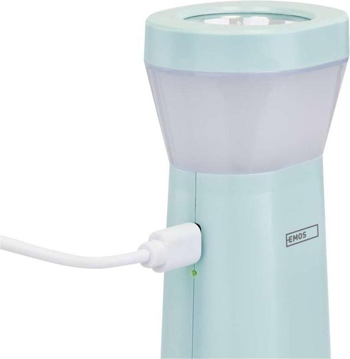 Actual product image Emos Wiederaufladbare LED-Taschenlampe, 80 lm, 800 mAh (4.30 cm, 80 lm)