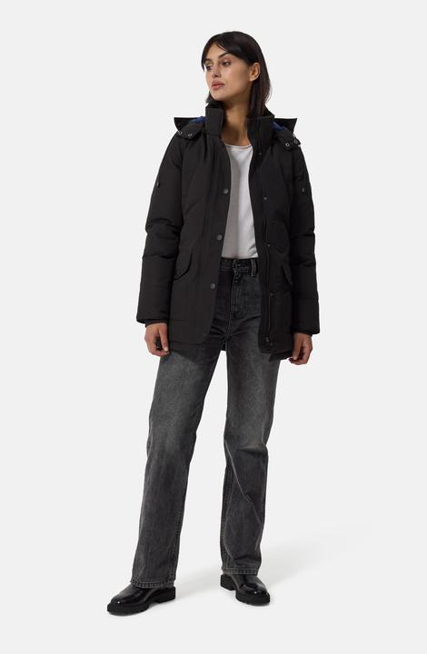 Produktbild Cash-Mere Daunenparka Mantel mit Kapuze und Kaschmirfutter (XS)