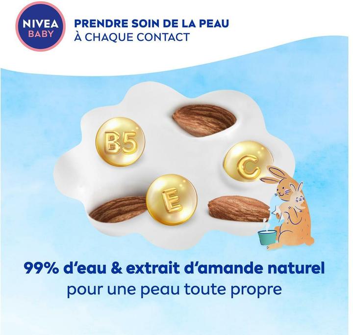 Image du produit NIVEA Aqua Feuchttücher (1 x 57 pcs)