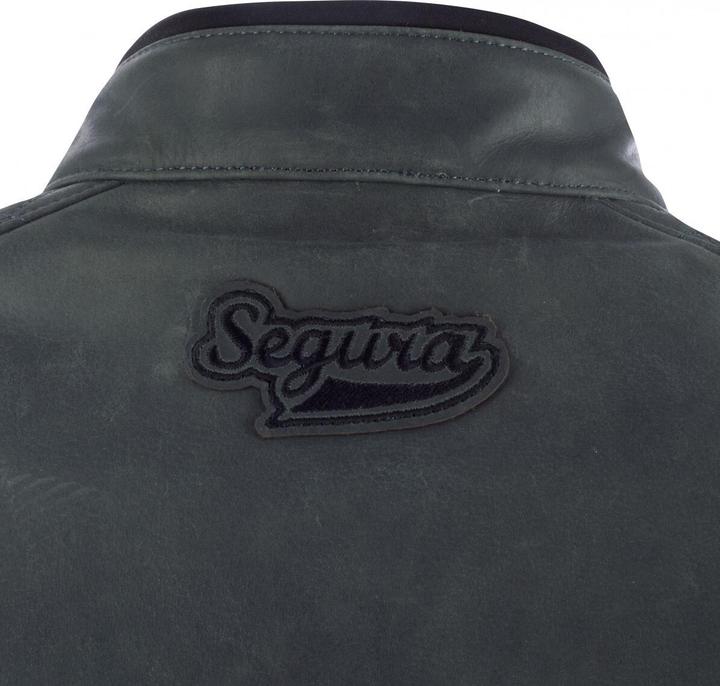 Actual product image Segura TRACK Lederjacke grau-schwarz M (Men, M)