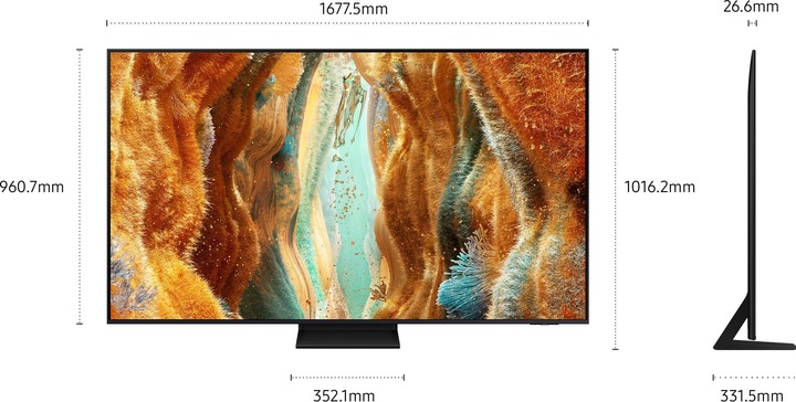 Image du produit Samsung QE75QN70F (75", QN70F, NeoQLED, 4K, 2025)