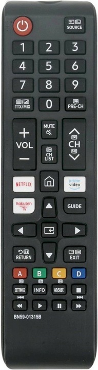 Samsung BN59-01315B (Device-specific remote control, Infrared)