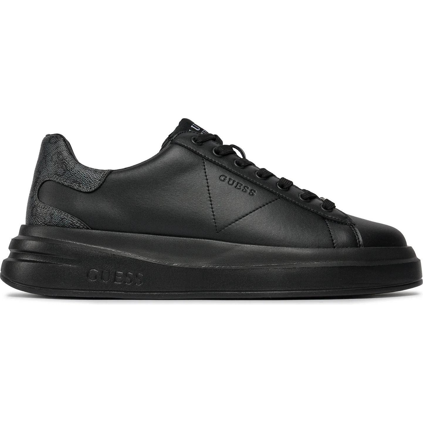 Guess, Herren, Sneaker, sneakers elba carryover, Schwarz, (45)