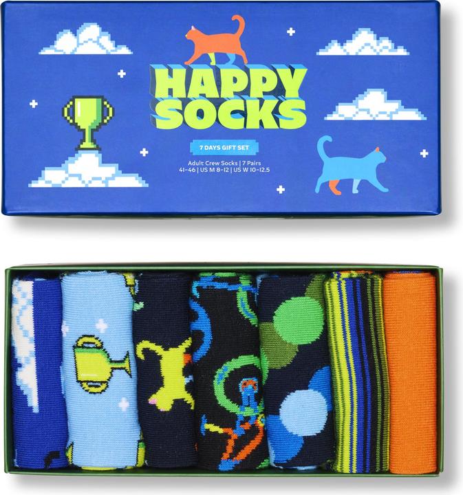 Actual product image Happy Socks 7-Pack Seven Days Socks Gift Set (pack of 7, 36 - 40)
