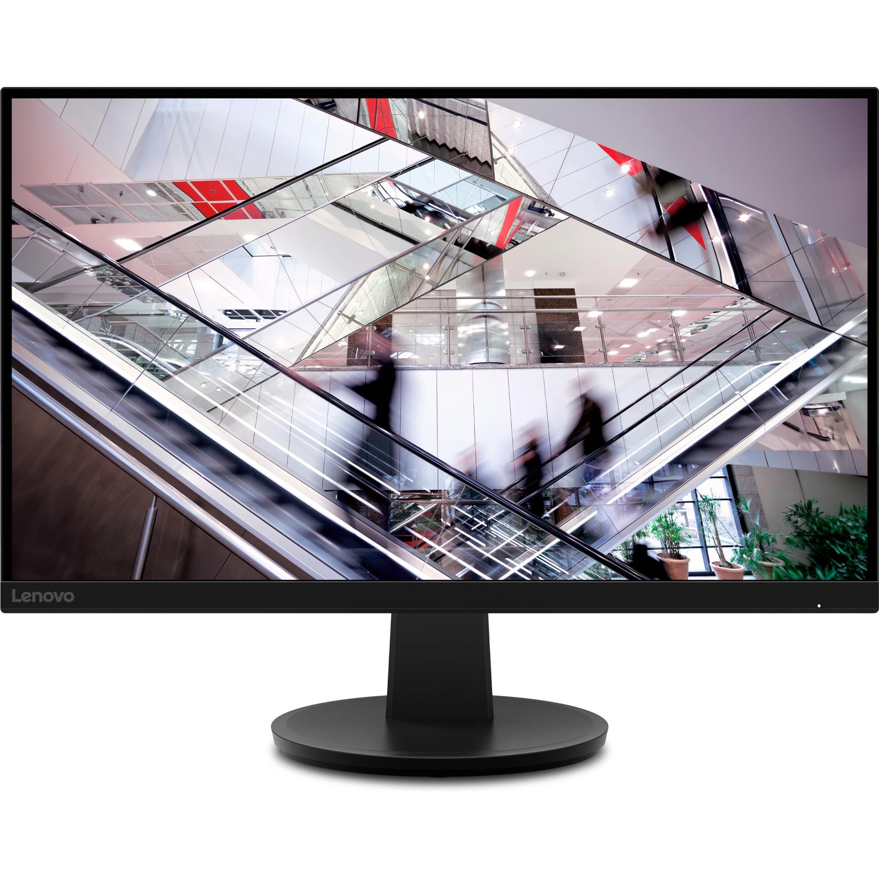 Lenovo N27q (2560 x 1440 Pixel, 27"), Monitor, Schwarz