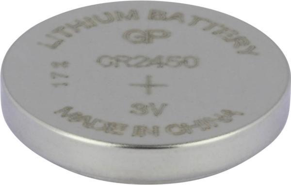 Produktbild GP Batteries Knopfzelle (1 Stk., CR2450, 610 mAh)