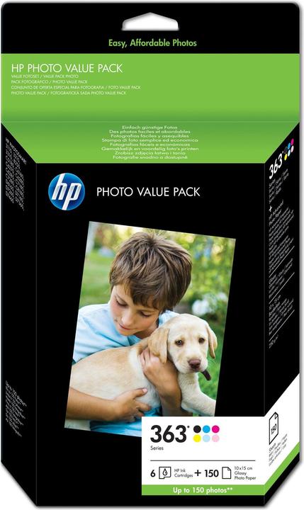 HP 363 Serie Value Fotoset (M, C, Y, CF, LC, LM)