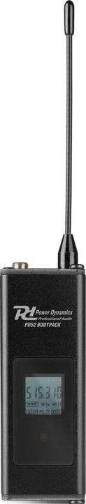 Actual product image Power Dynamics PD520BP UHF bodypack set - Voor PD524B microfoonsysteem