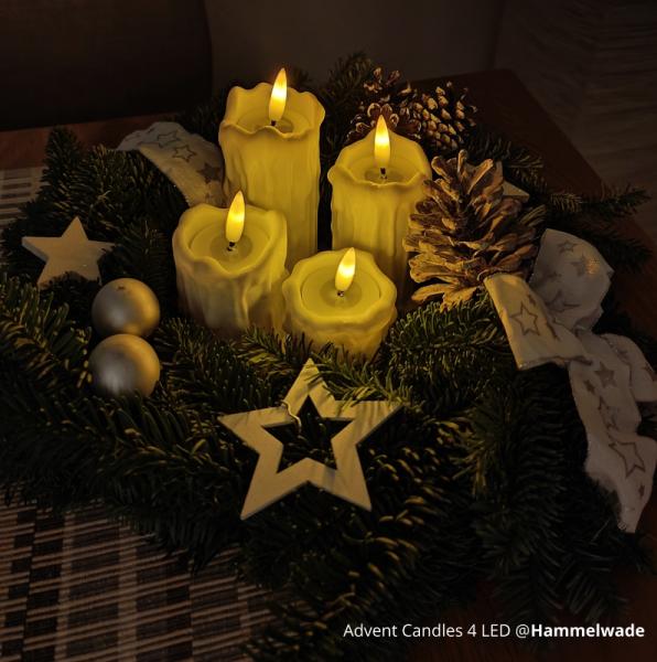 Actual product image Bambu Lab - Hardware Kit - LED Flame Tea Light Candle Set